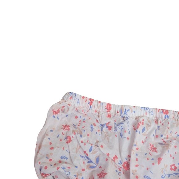 EdgeHill Collections Baby 3 Month Dress & Bloomers Diaper Cover White Blue Pink - Picture 8 of 13